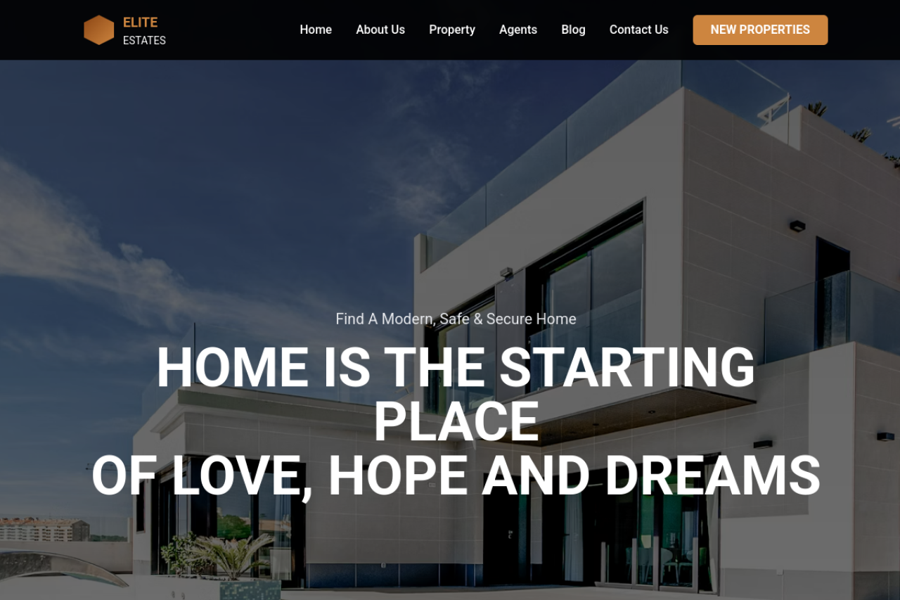 Elite Estates project cover